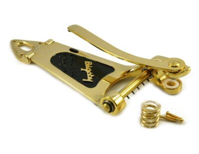 NEW - USA Bigsby B6 Lefty Left-Handed Vibrato Tailpiece - GOLD