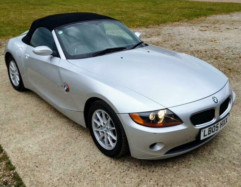 BMW Z4 SE CONVERTIBLE, 2005, MANUAL, SILVER, 1995CC, PETROL, DELIVER