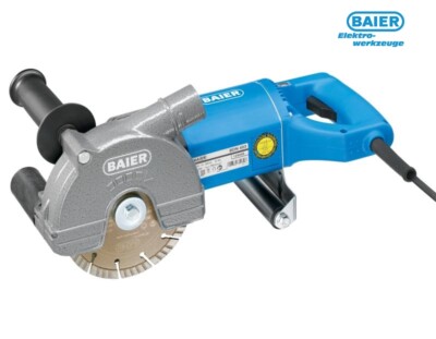 Baier Diamant-Mauernutfräse BDN 453 mit Steg + 2 Baier Diamantscheiben GOLD 2