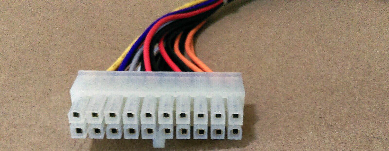 2x: 24-to-20+4pin Adapter Cable for 20pin PC Motherboard +24pin ATX Power Supply