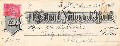 1899 W H LEWIS & SON TROY NEW YORK