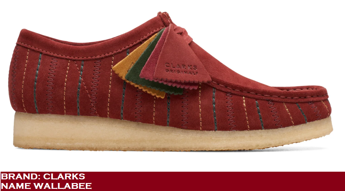 CLARKS originals Wallabee バーガンディスエード Clarks Wallabee-Burgundy Leather - GQ Gentlemen's Quarters