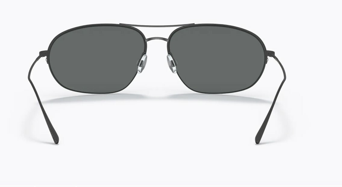 Pre-owned Oliver Peoples 0ov1304st Kondor 506281 Matte Black Polarized Unisex Sunglasses In Grey Polar