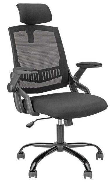 ALMOST NEW - Argos Home Milton Mesh Ergonomic Office Chair - Black | in