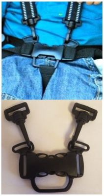 Harness Safety Buckle Replacement for Eddie Bauer Baby Stroller Jogger Kid 5AHB