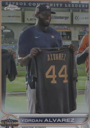 2022 Topps Chrome Update Series - Yordan Alvarez #ASGC-27