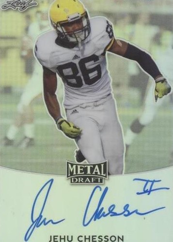 2017 Leaf Metal Draft Jehu Chesson #BA-JC2