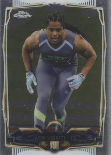 2014 Topps Chrome Mini Jason Verrett #195