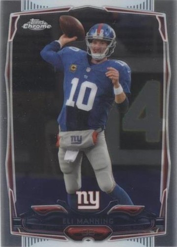 2014 Topps Chrome Mini Eli Manning #93