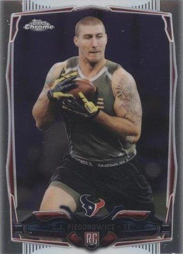 2014 Topps Chrome Mini C.J. Fiedorowicz #131