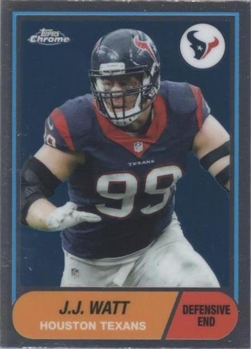 2015 Topps Chrome Mini J.J. Watt #T60-JW