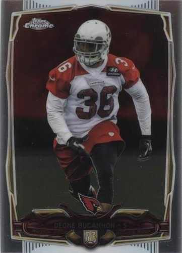 2014 Topps Chrome Mini Deone Bucannon #186