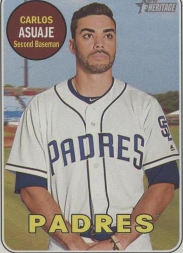 2018 Topps Heritage - Carlos Asuaje #203