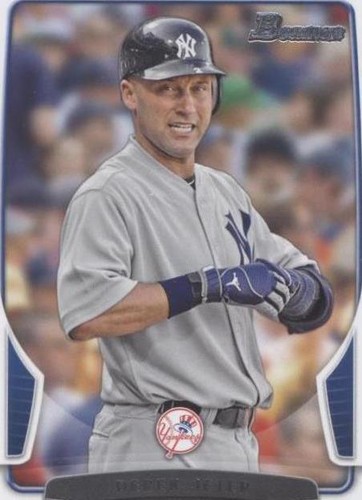 2013 Bowman Chrome Silver Ice #136 Derek Jeter MNT 9 Mint