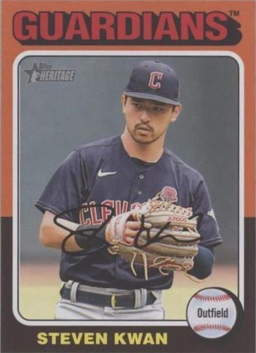 スポーツ選手 MLB - Topps road to opening day Steven Kwan 2025 Topps Road to Opening Day OD-64 Steven Kwan -Free