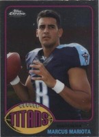 2015 Topps Chrome Mini Marcus Mariota #76-MM