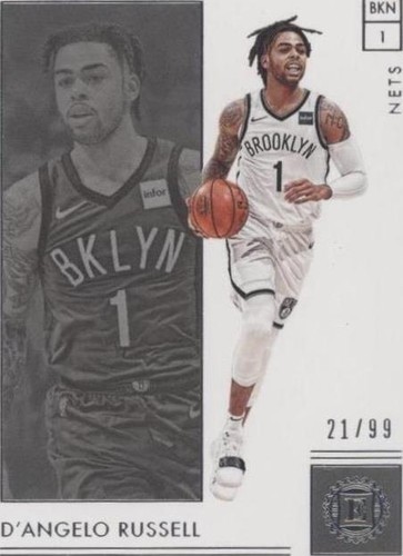 2018-19 Panini Encased - D'Angelo Russell #11