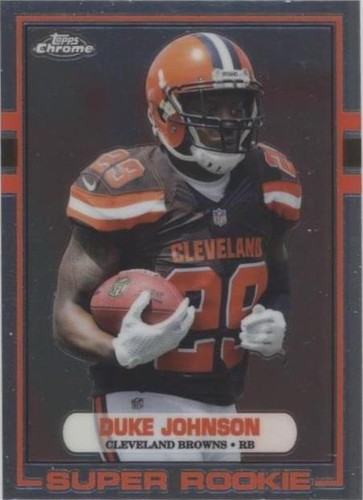 2015 Topps Chrome Mini Duke Johnson #89-DJ