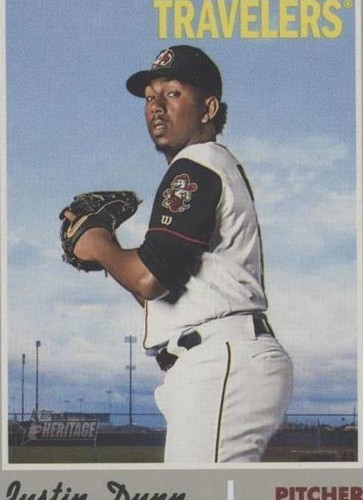 2019 Topps Heritage Minor League Edition - Justin Dunn #141