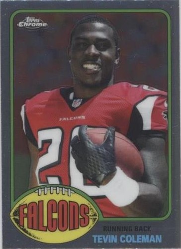 2015 Topps Chrome Mini Tevin Coleman #76-TC