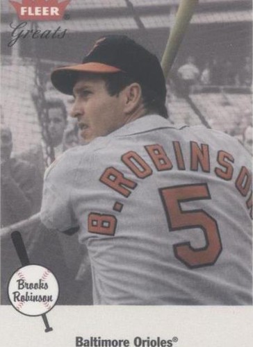 2002 Fleer Greats - Brooks Robinson #18