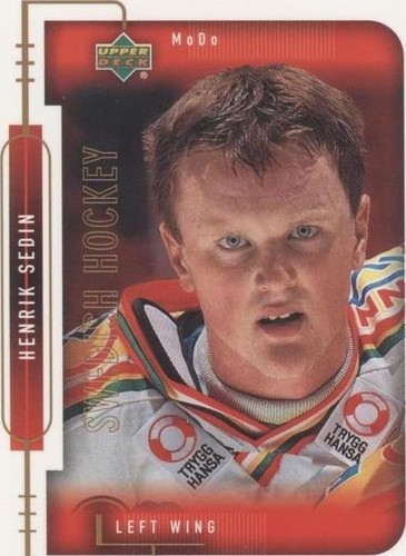 1999-00 Upper Deck Swedish - Henrik Sedin #220