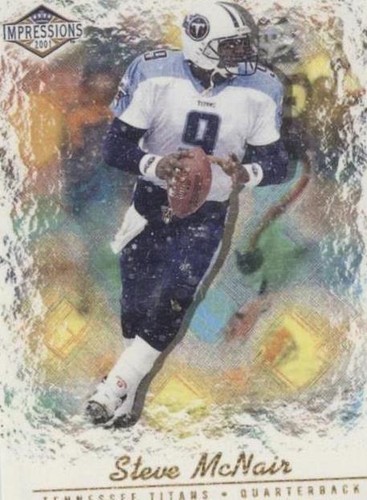 2001 Pacific Impressions Steve McNair #140