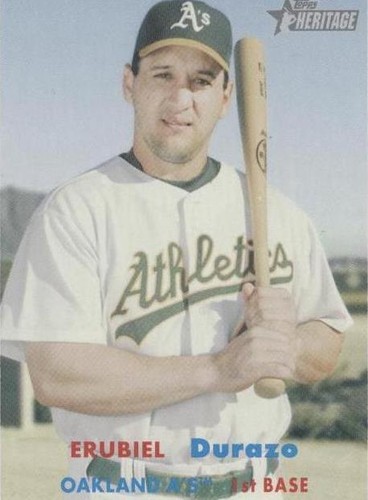 2006 Topps Heritage - Erubiel Durazo #124