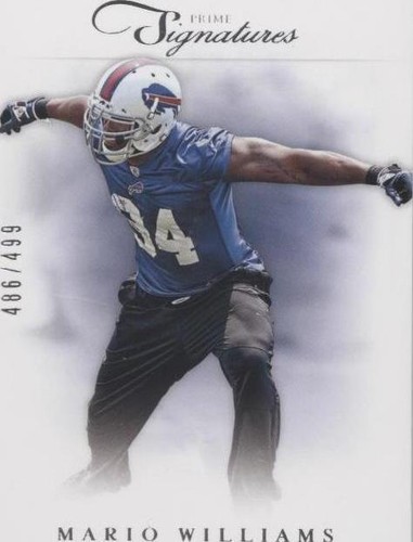 2012 Panini Prime Signatures Mario Williams #90