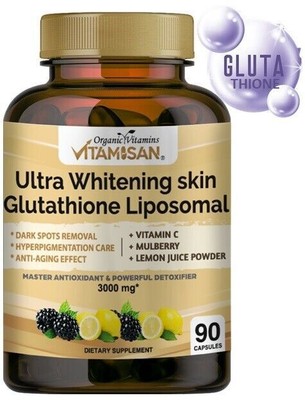   High Absorption Organic Liposomal Glutathione - Feel Energized!   Natural   