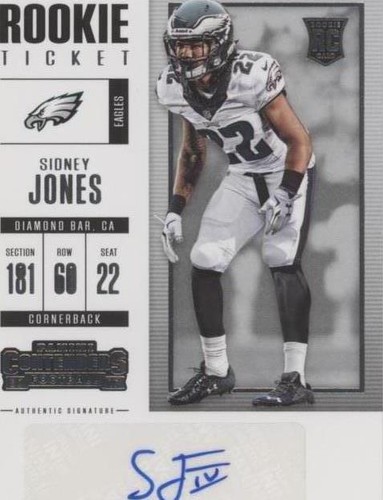 2017 Panini Contenders Sidney Jones #115