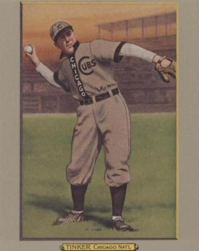 1982 Renata Galasso 1911 T3 Turkey Red Reprints - Joe Tinker #35