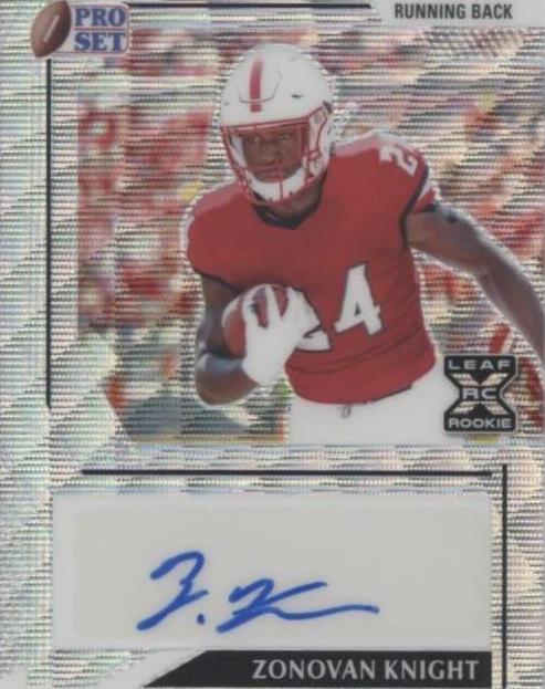 2022 Leaf Pro Set Metal Zonovan Knight #PA-ZK1