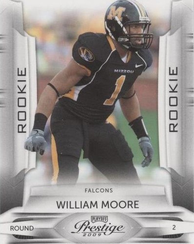 2009 Playoff Prestige William Moore #167