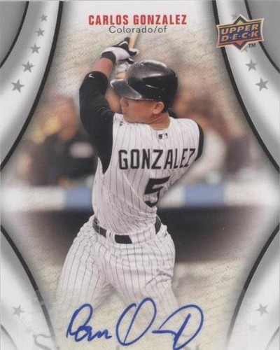 2009 Upper Deck Signature Stars - Carlos Gonzalez #140