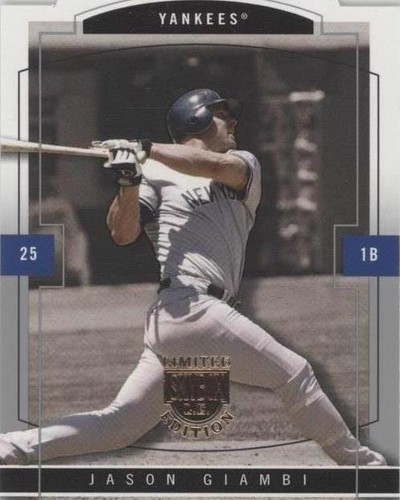 2004 Skybox Limited Edition - Jason Giambi #85