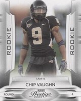 2009 Playoff Prestige Chip Vaughn #121