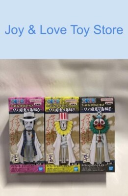 ONE PIECE WCF World Collectable Figure Onigashima CP0 Guernica & Joseph & Maha