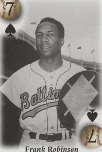 2000 U.S. Playing Card All-Century Team - Frank Robinson #7S