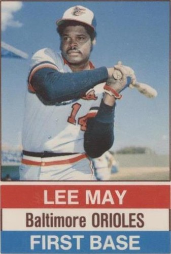 1976 Hostess All-Star Team - Lee May #98