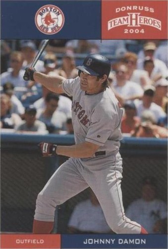 2004 Donruss Team Heroes - Johnny Damon #63
