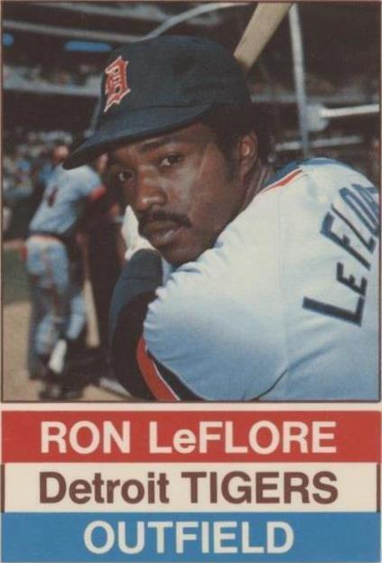 1976 Hostess All-Star Team - Ron Leflore #69