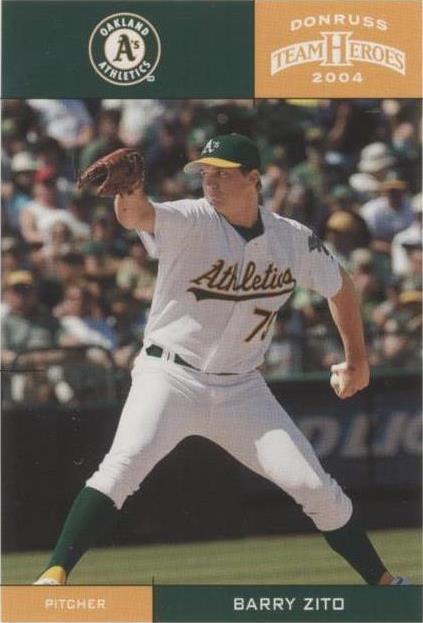 2004 Donruss Team Heroes - Barry Zito #303
