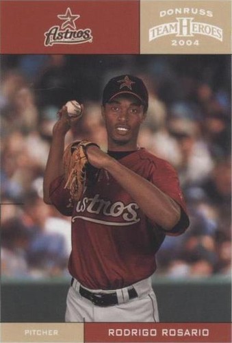 2004 Donruss Team Heroes - Rodrigo Rosario #180