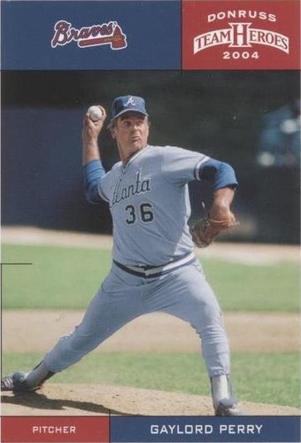 2004 Donruss Team Heroes - Gaylord Perry #41