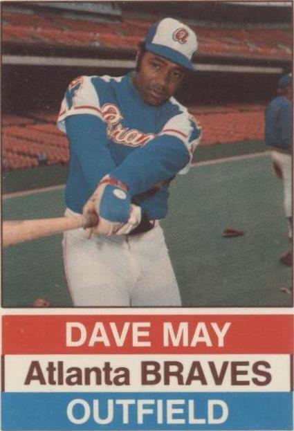 1976 Hostess All-Star Team - Dave May #148