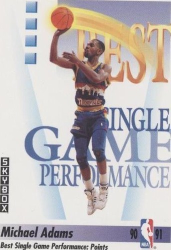 1991-92 Skybox - Michael Adams #308