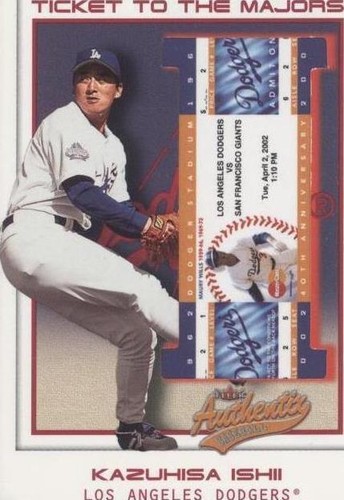 2002 Fleer Authentix - Kazuhisa Ishii #152