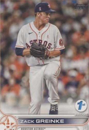 2022 Topps Series 1 1st Edition - Zack Greinke #51