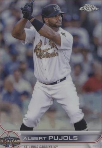 2022 Topps Chrome Update Series - Albert Pujols #ASGC-10